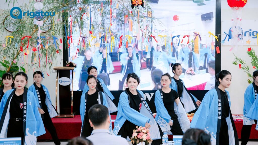 Trình diễn văn nghệ tại lễ hội Tanabata