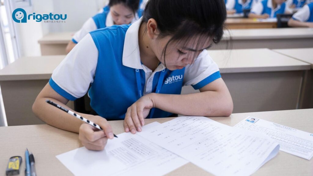 Arigatou tổ chức thi thử N5